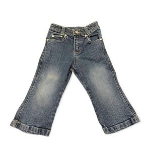 Disney Store Exclusive Toddler Jeans Princess Crown Symbol Back Pockets Size 2